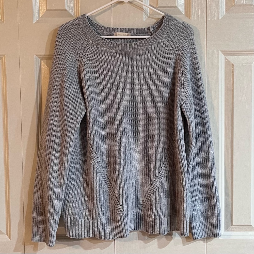 Altar'd State Gray Chenille
Eversoft Knit Crew Neck Sweater Medium